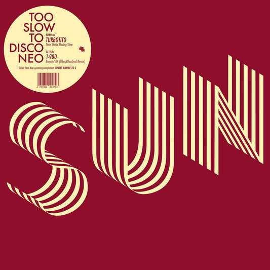 Various Artists – Too Slow To Disco Neo Presents: Sunset 2