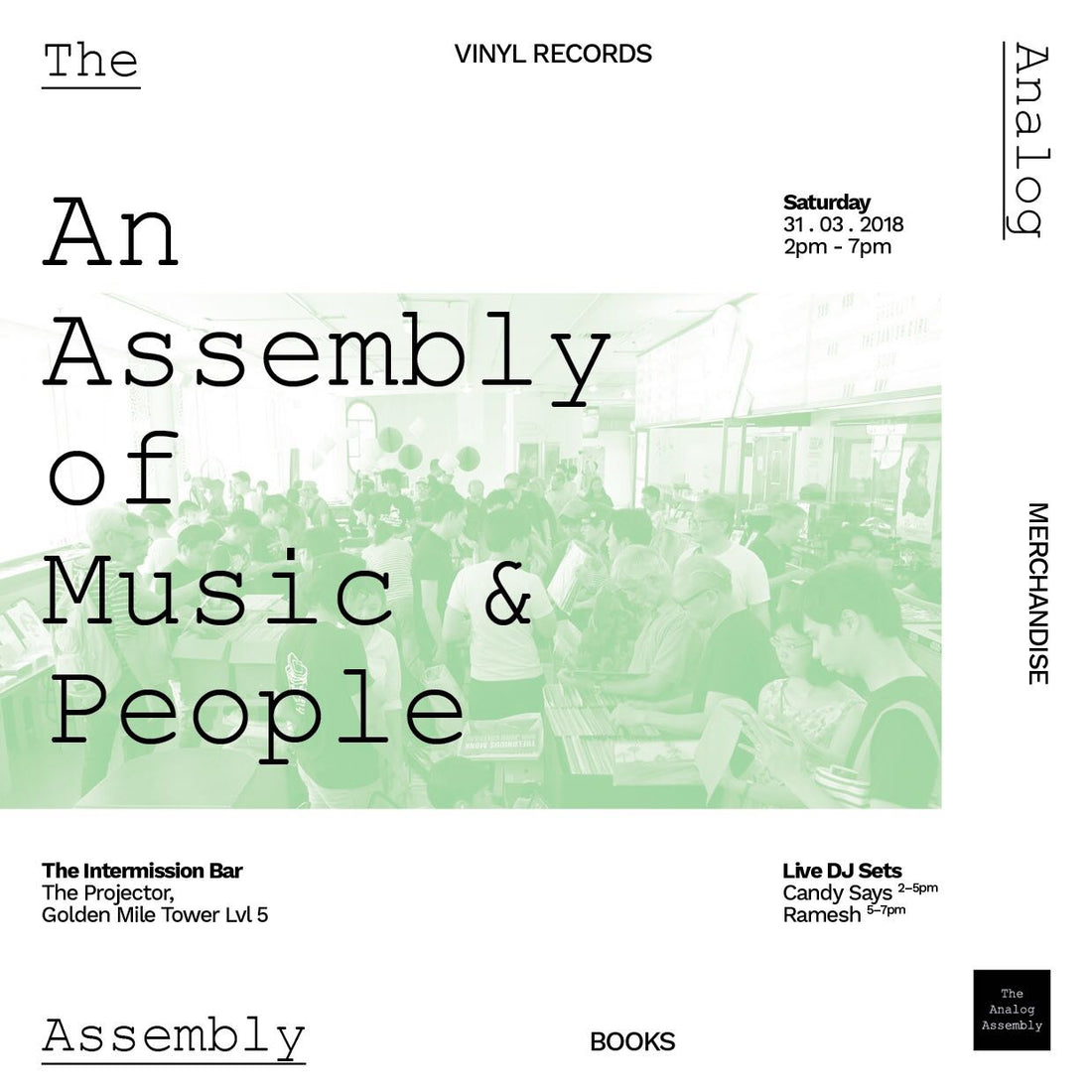 The Analog Assembly returns for its 3rd Edition on 31st March 2018