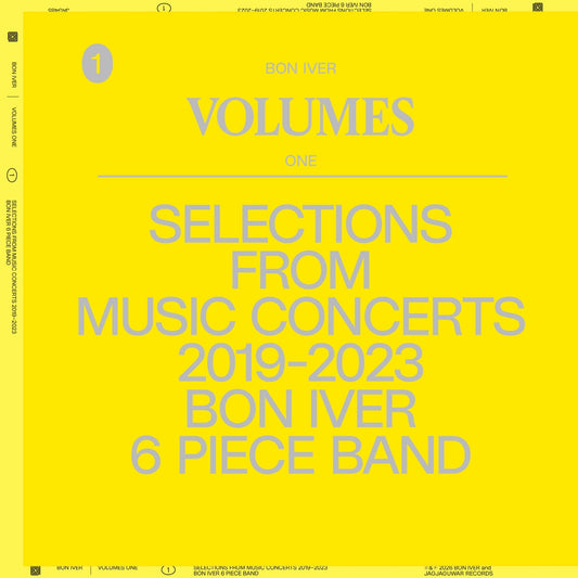 Bon Iver – Volumes: One (Selections From Music Concerts 2019-2023 Bon Iver 6 Piece Band)