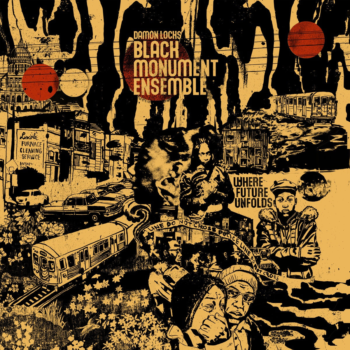 Damon Locks Black Monument Ensemble ‎– Where Future Unfolds